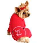 Christmas Dog Pajama - Santa's Lil' Helper