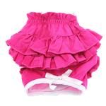 Ruffled Solid Pink Dog Panties