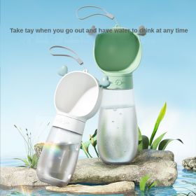 Portable Dog Water Bottle,2 In 1 Dog Water Bottle Dispenser With Food Container,Leak Proof Travel Bottle