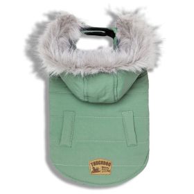 Touchdog 'Eskimo-Swag' Duck-Down Parka Dog Coat